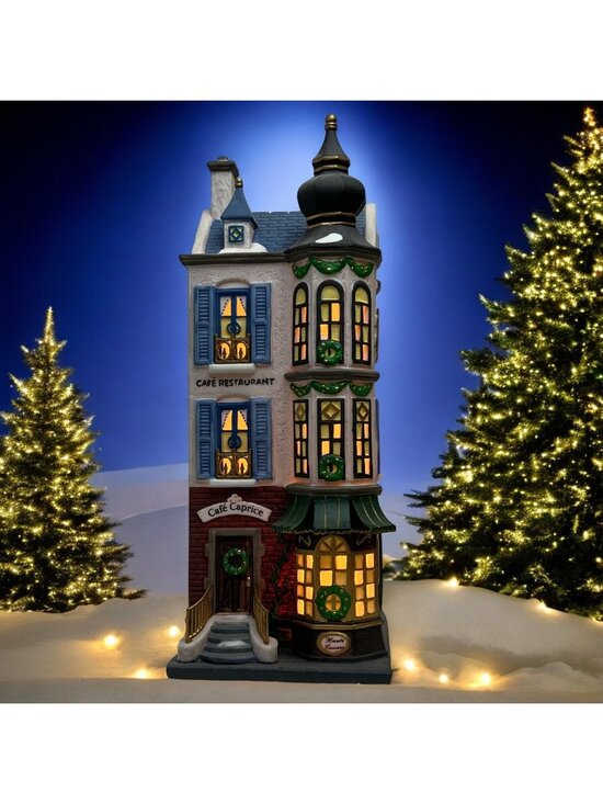 Department 56 Other - Dept 56 Cafe Caprice French Restaurant, Christmas in The City (No Box) - 1996